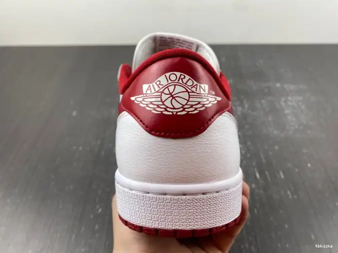 Reps TB White 705329-101 1 Retro Red Jordan Low Varsity 0423